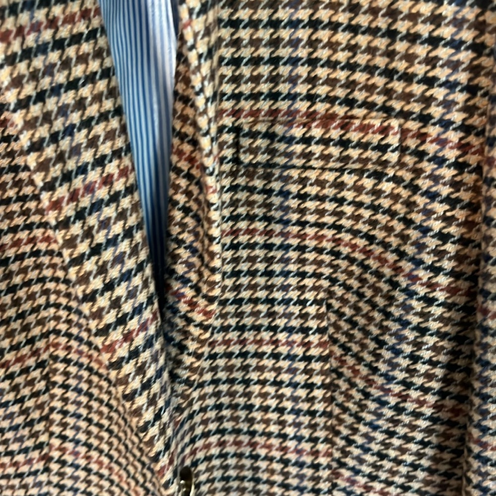 J. Crew Brown Houndstooth Blazer - Picture 4 of 8